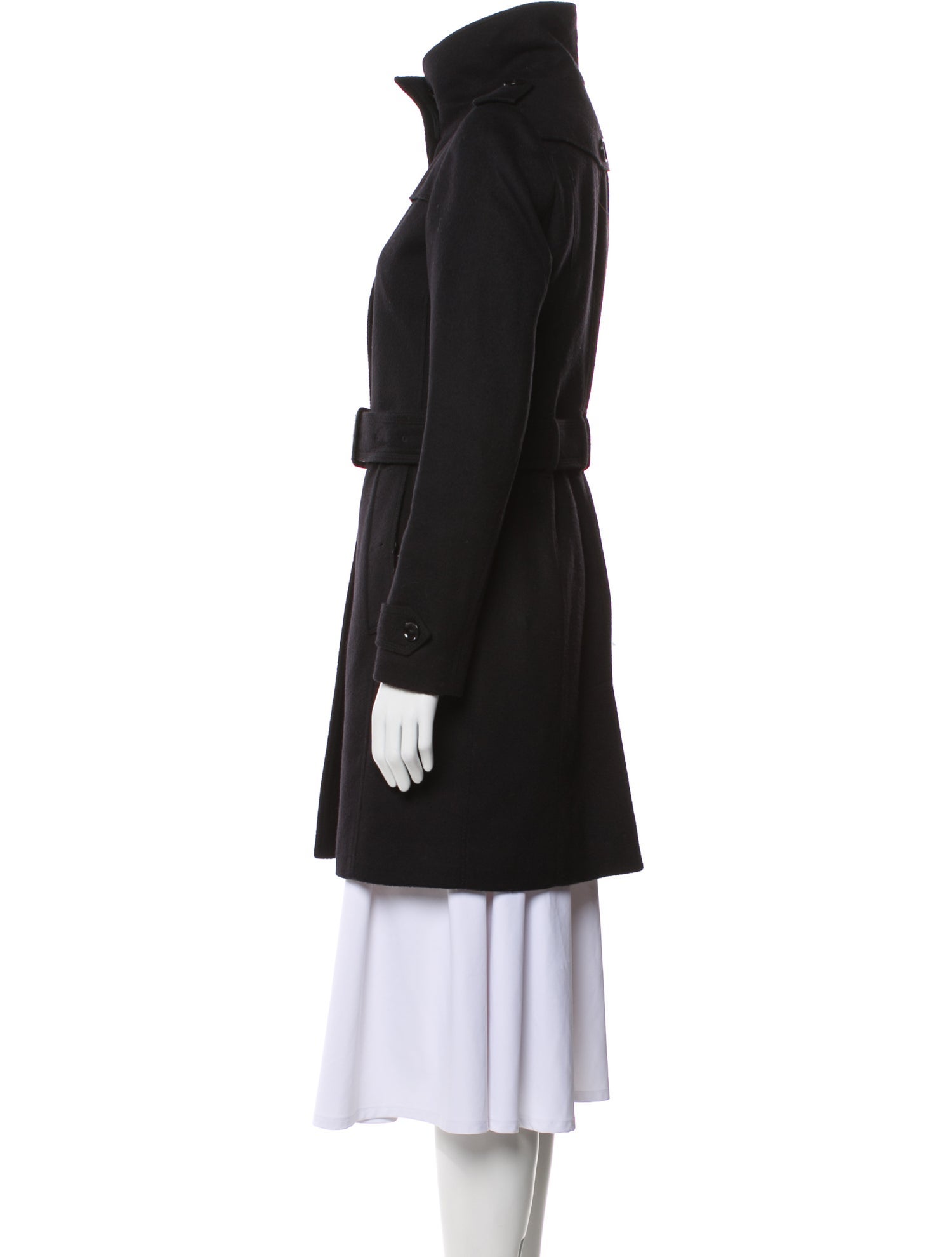 Burberry London Virgin Wool Trench Coat