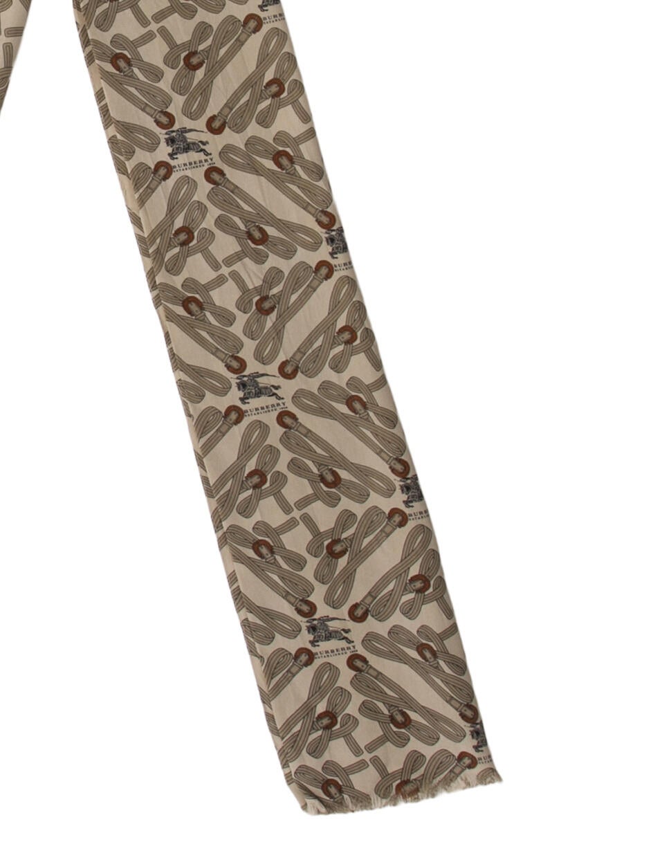 Burberry London Silk Printed Scarf