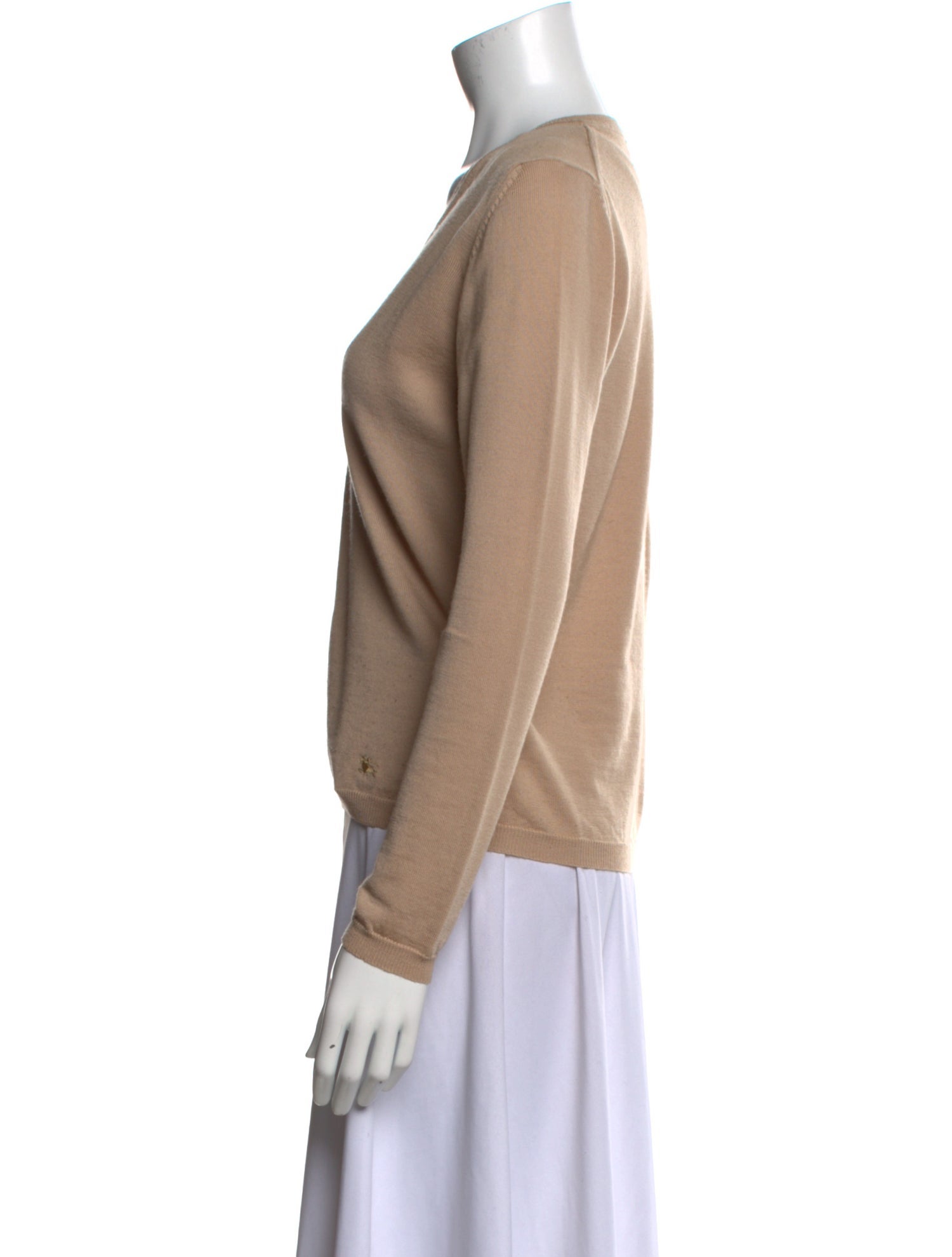 Burberry London Merino Wool V-Neck Sweater