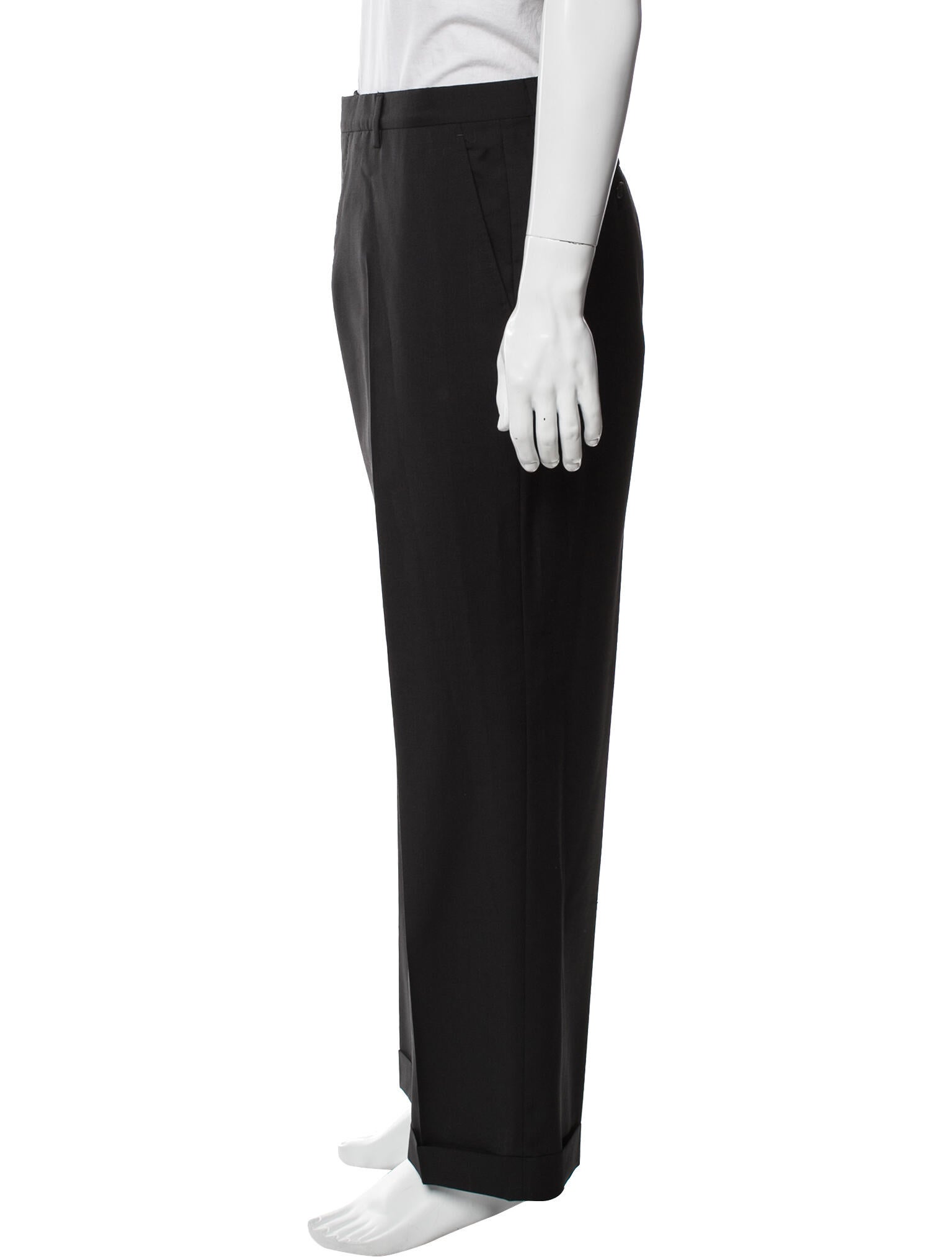 Burberry London Virgin Wool Dress Pants