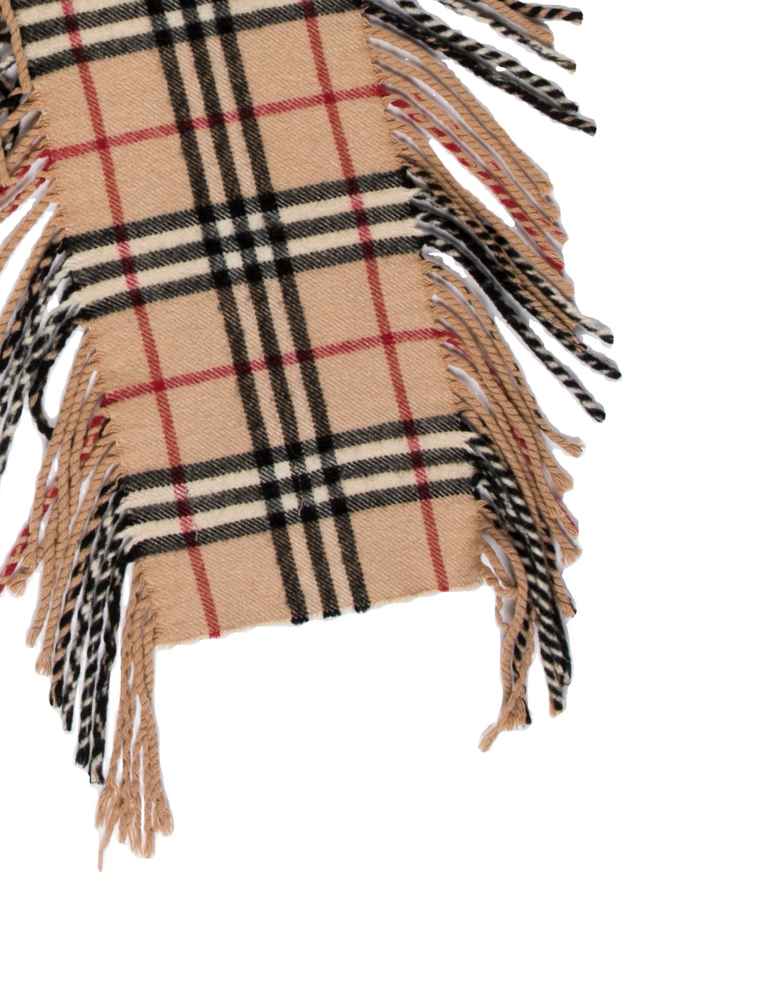 Burberry London Cashmere Nova Check Pattern Scarf