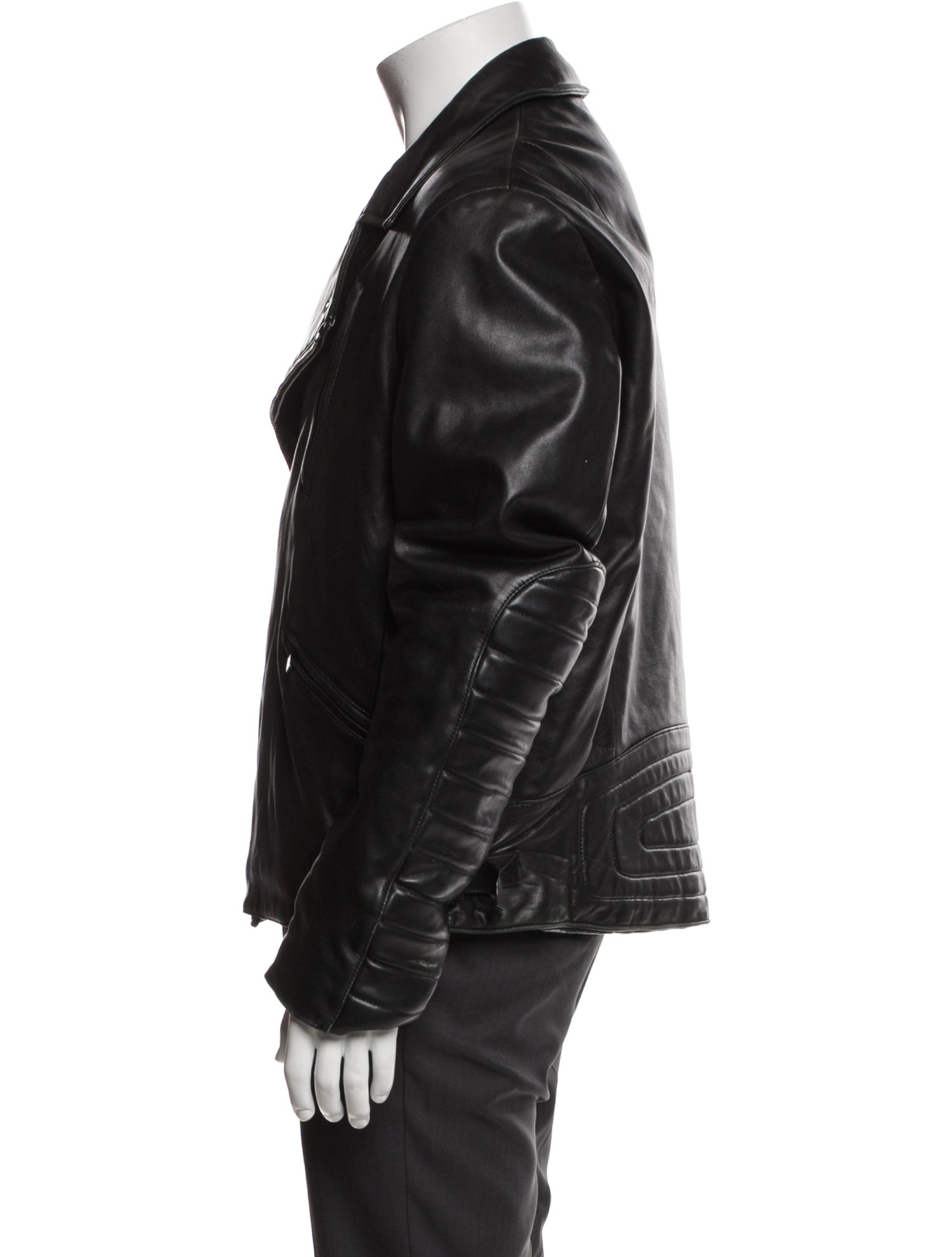 Burberry London Shearling Moto Jacket