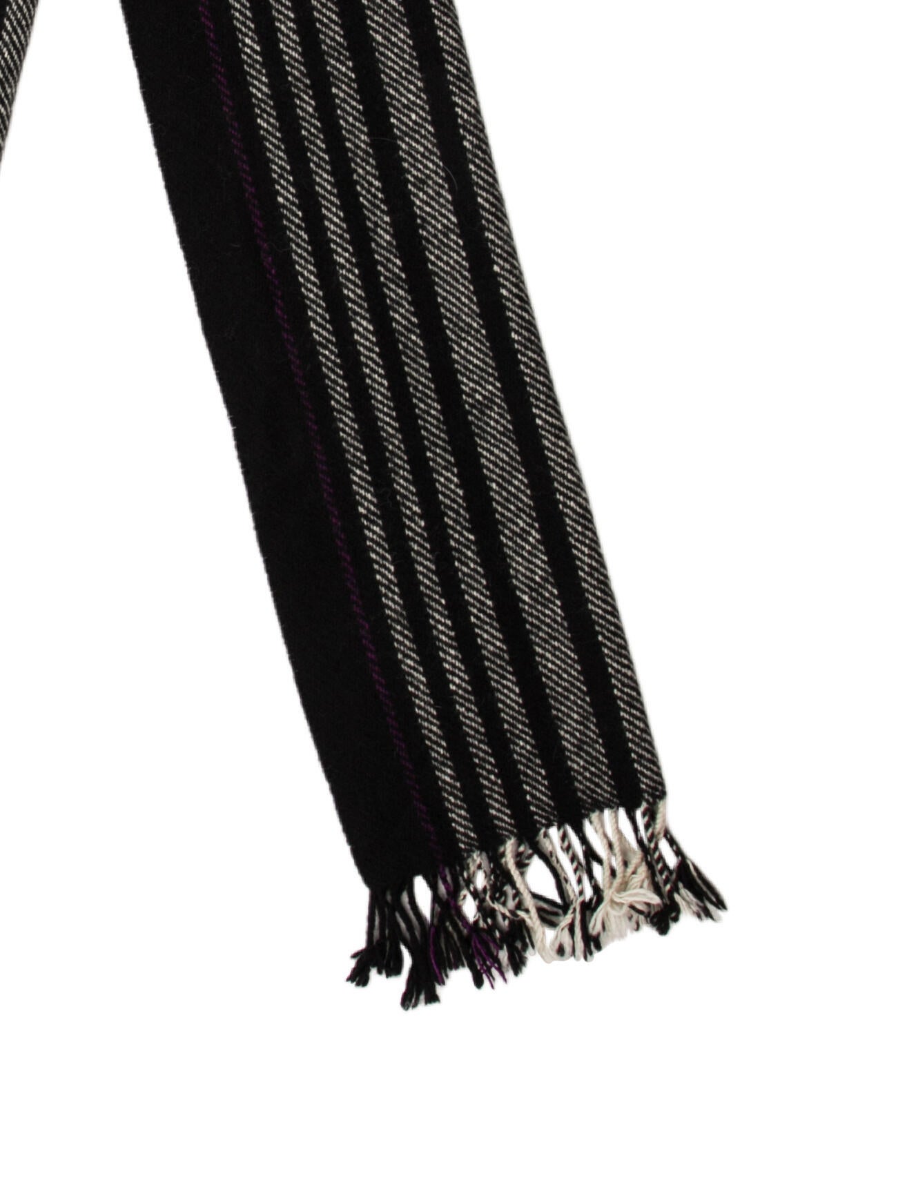 Burberry London Cashmere Striped Scarf