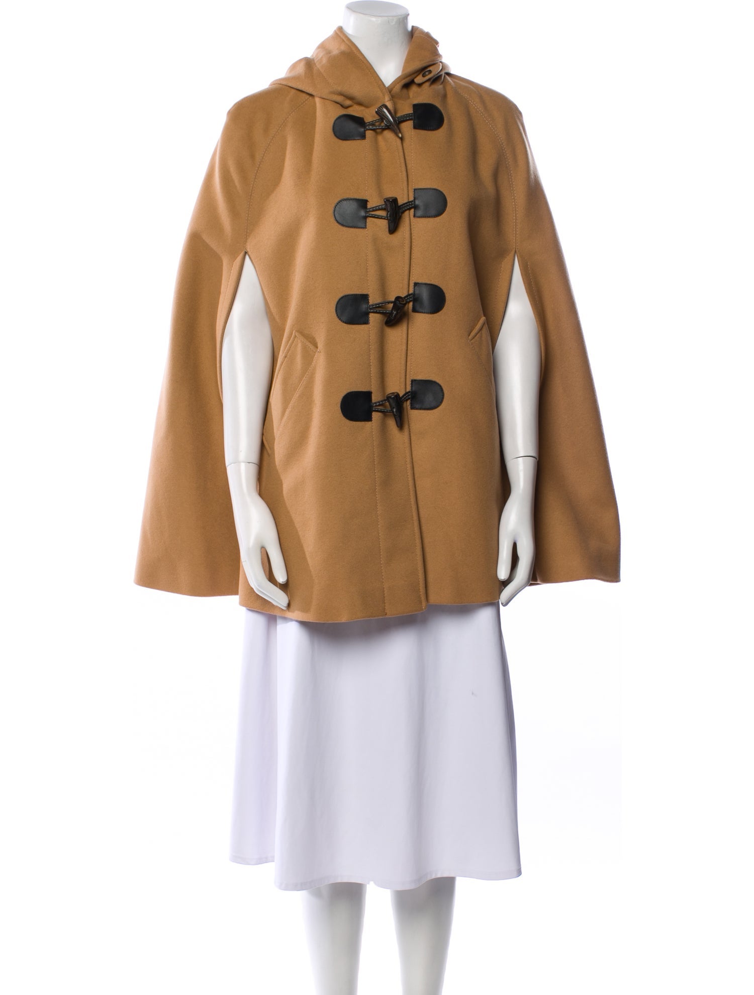 Burberry London Virgin Wool Cape