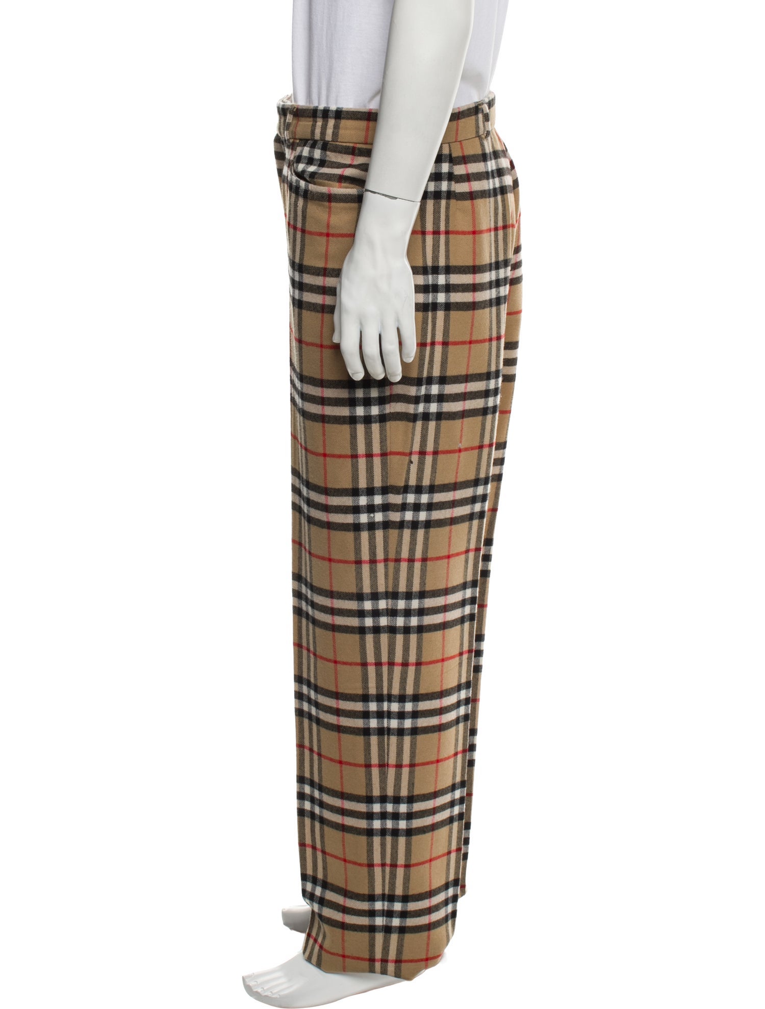 Burberry London House Check Pattern Pants