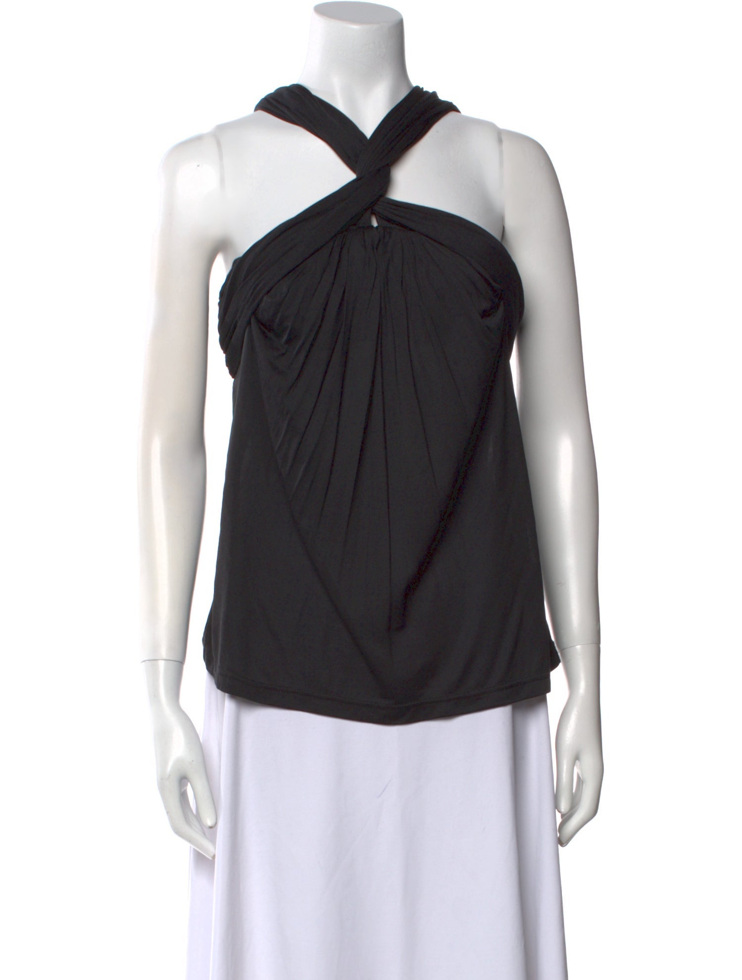 Burberry London Halterneck Sleeveless Blouse w/ Tags