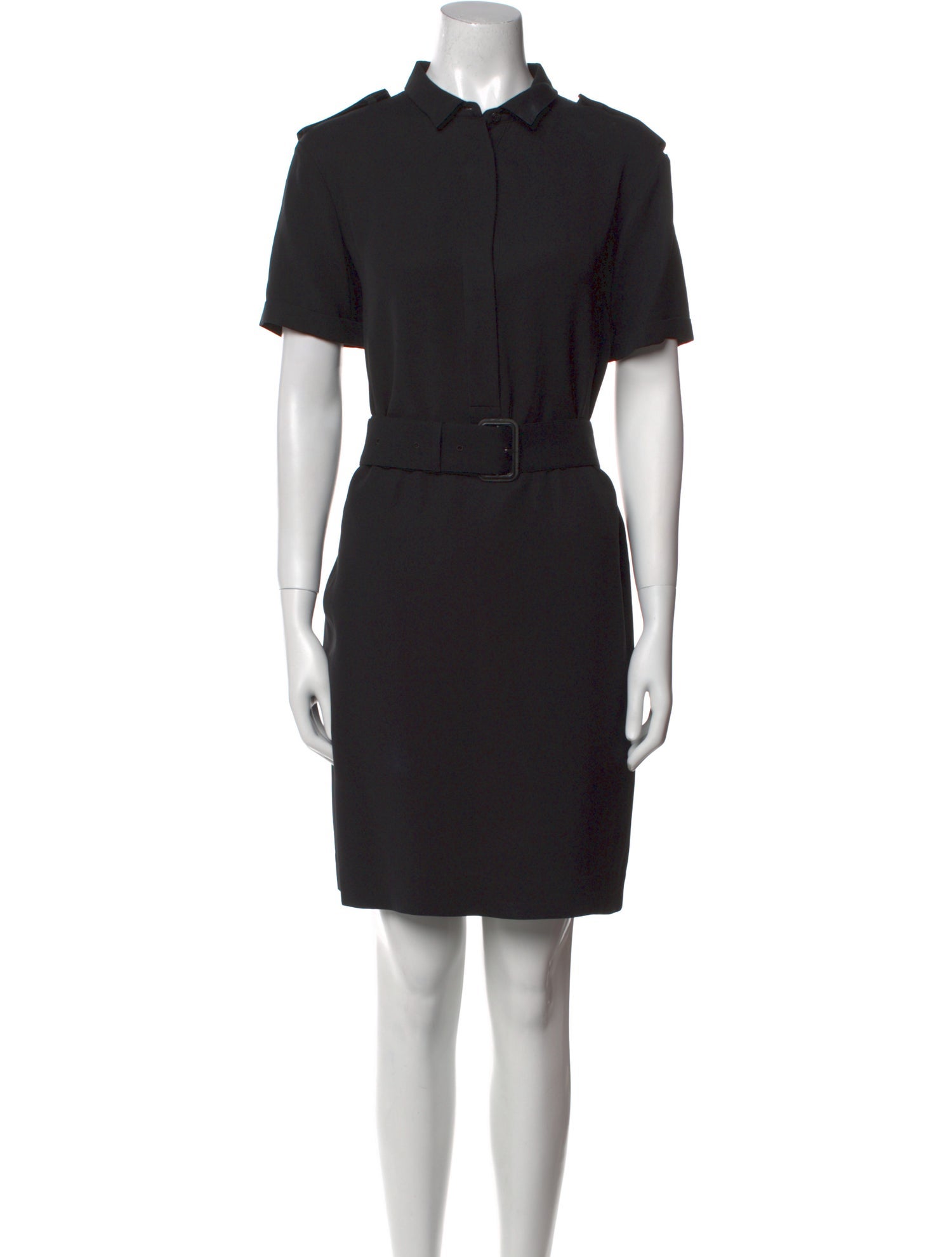Burberry London Silk Knee-Length Dress