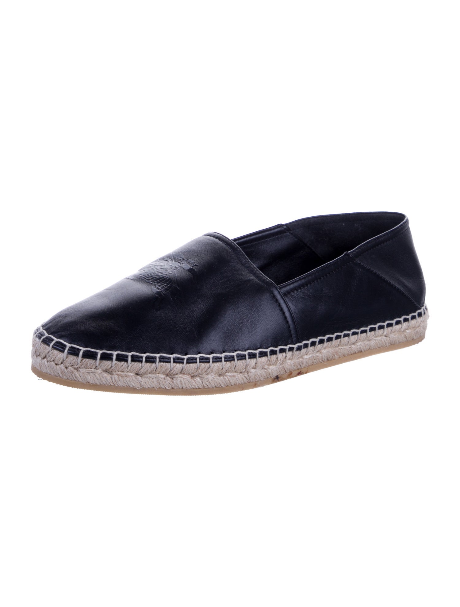 Burberry London Leather Espadrilles