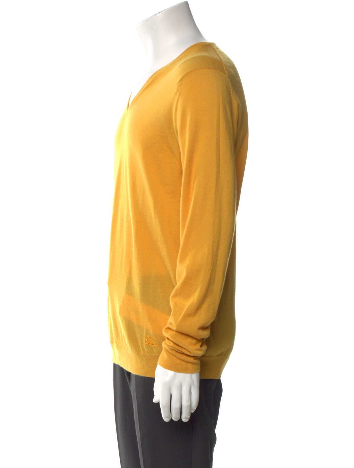 Burberry London Cashmere V-Neck Pullover w/ Tags