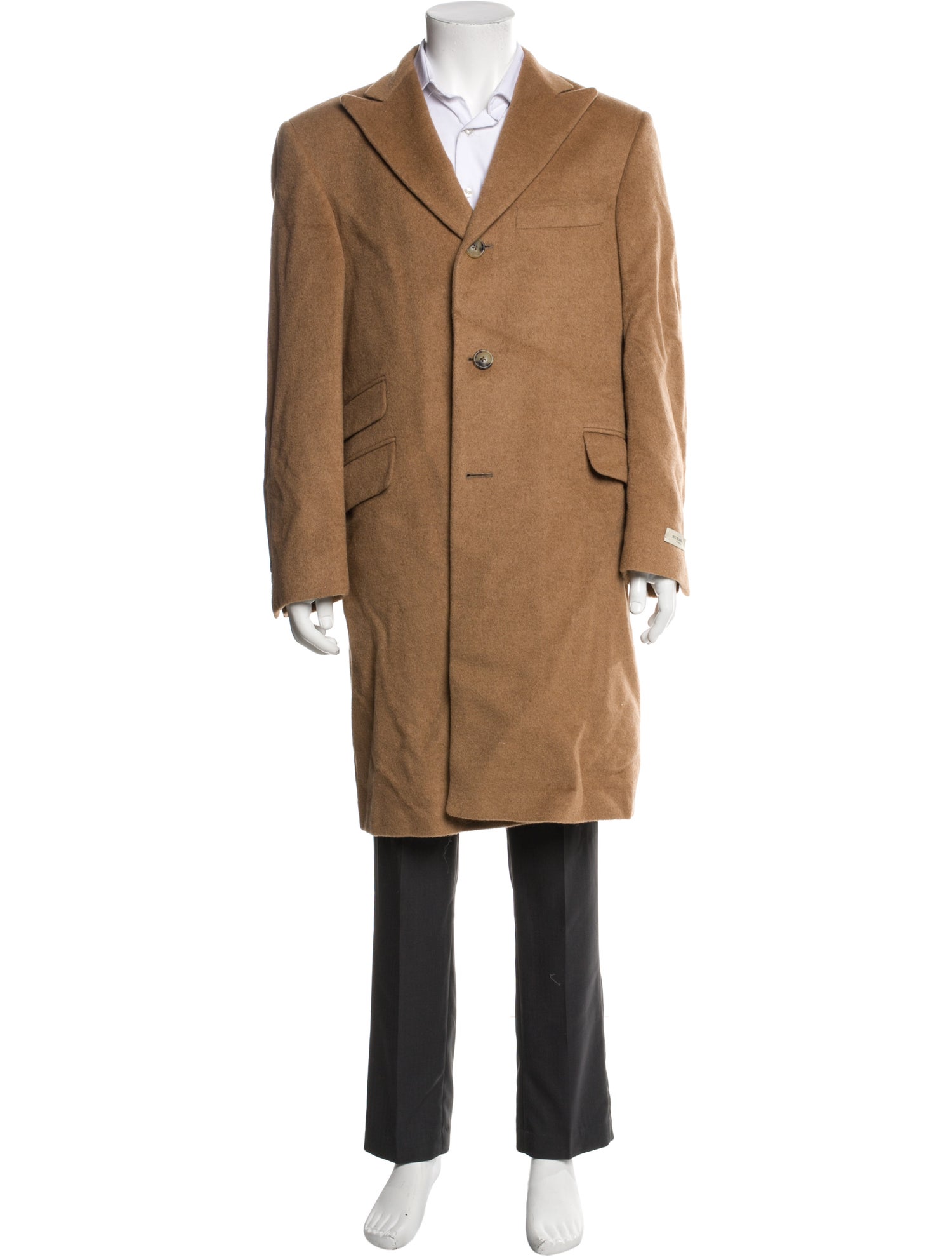 Burberry London Camel Hair Overcoat w/ Tags