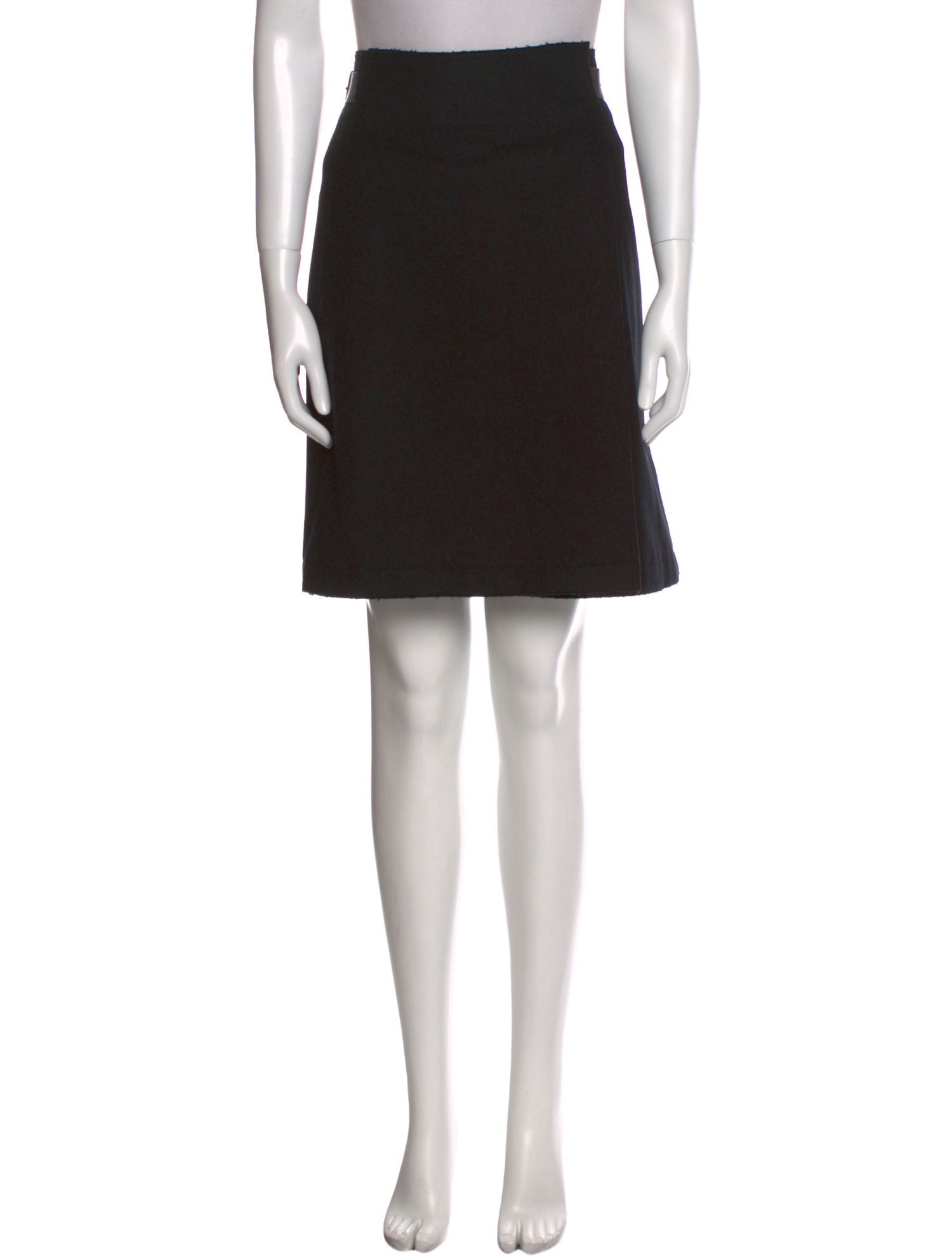 Burberry London Wool Knee-Length Skirt