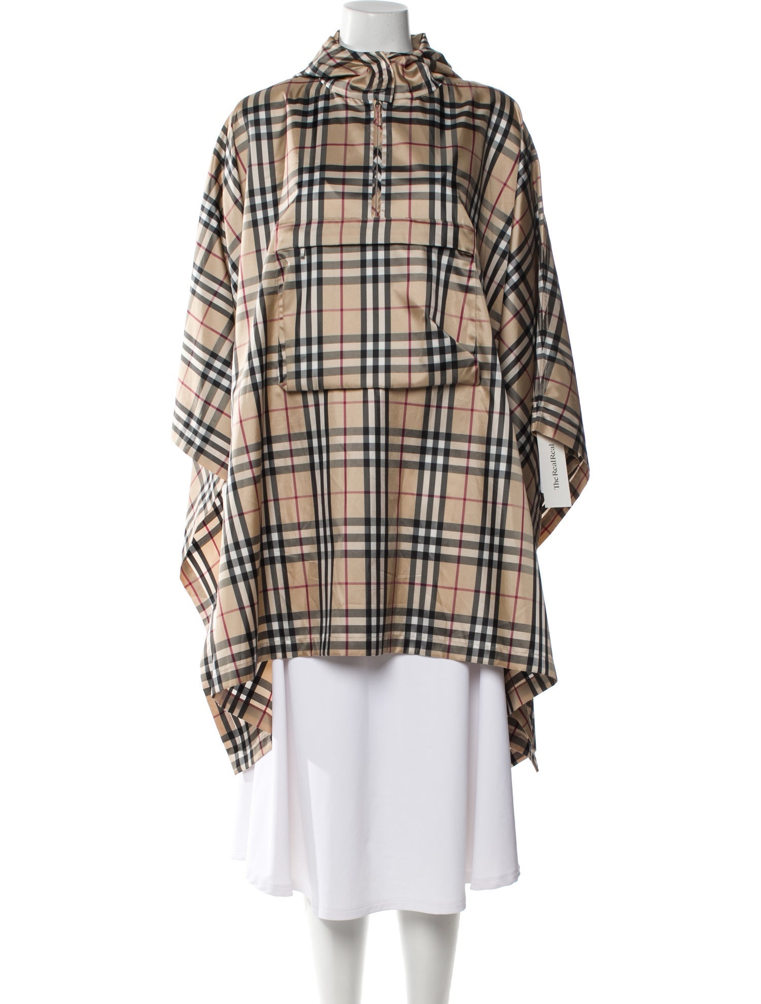 Burberry London Plaid Print Jacket