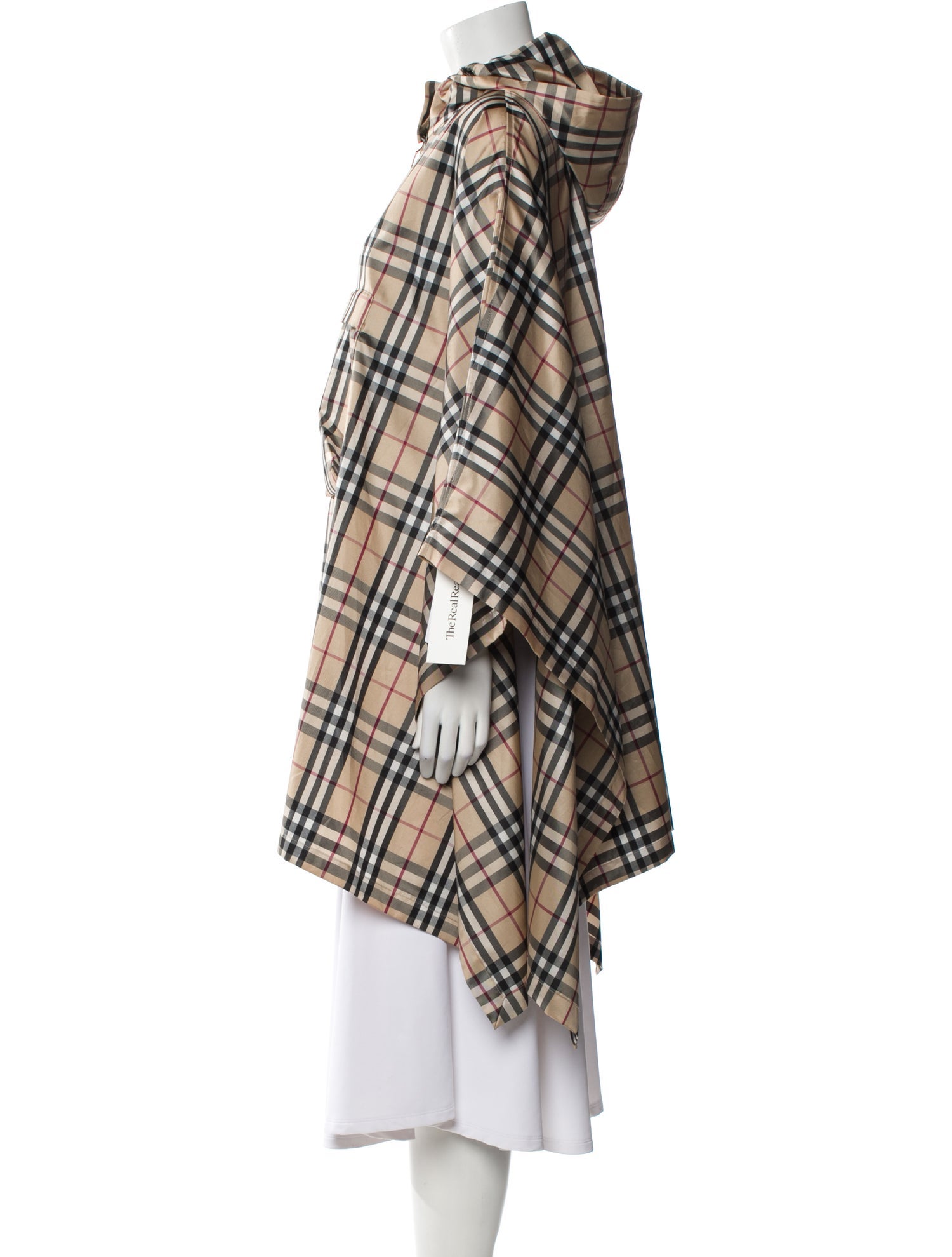 Burberry London Plaid Print Jacket