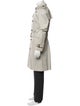 Burberry London Nova Check Pattern Trench Coat