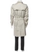 Burberry London Nova Check Pattern Trench Coat