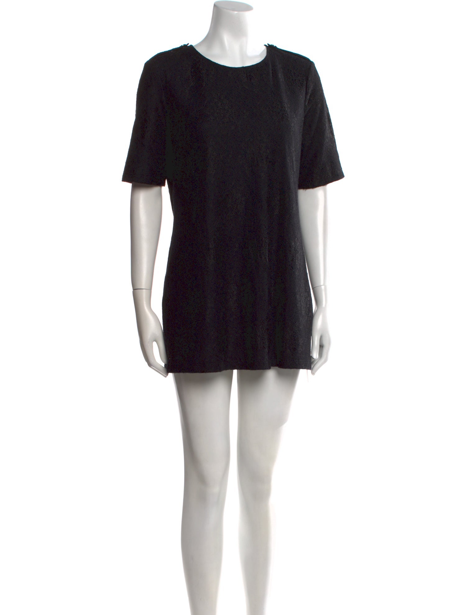 Burberry London Crew Neck Mini Dress