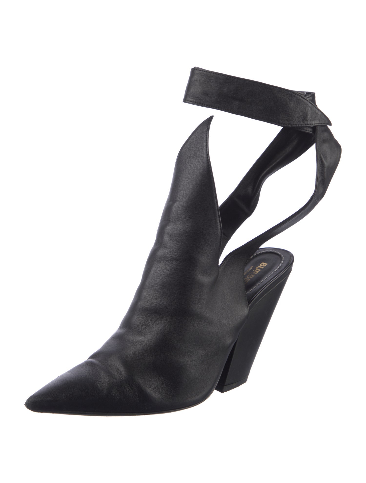 Burberry London Leather Slingback Pumps