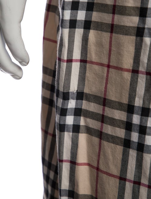 Burberry London Nova Check Pattern Pajama Bottoms