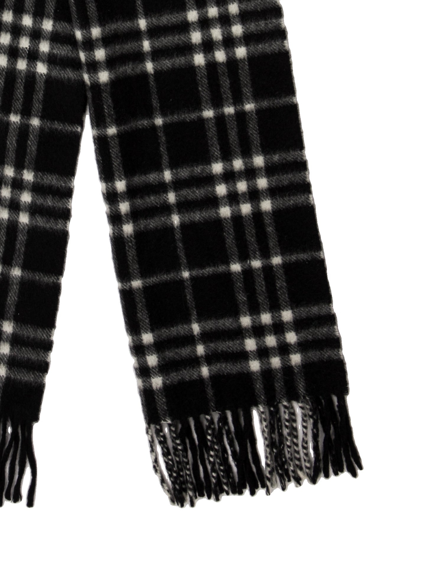 Burberry London Cashmere Striped Scarf