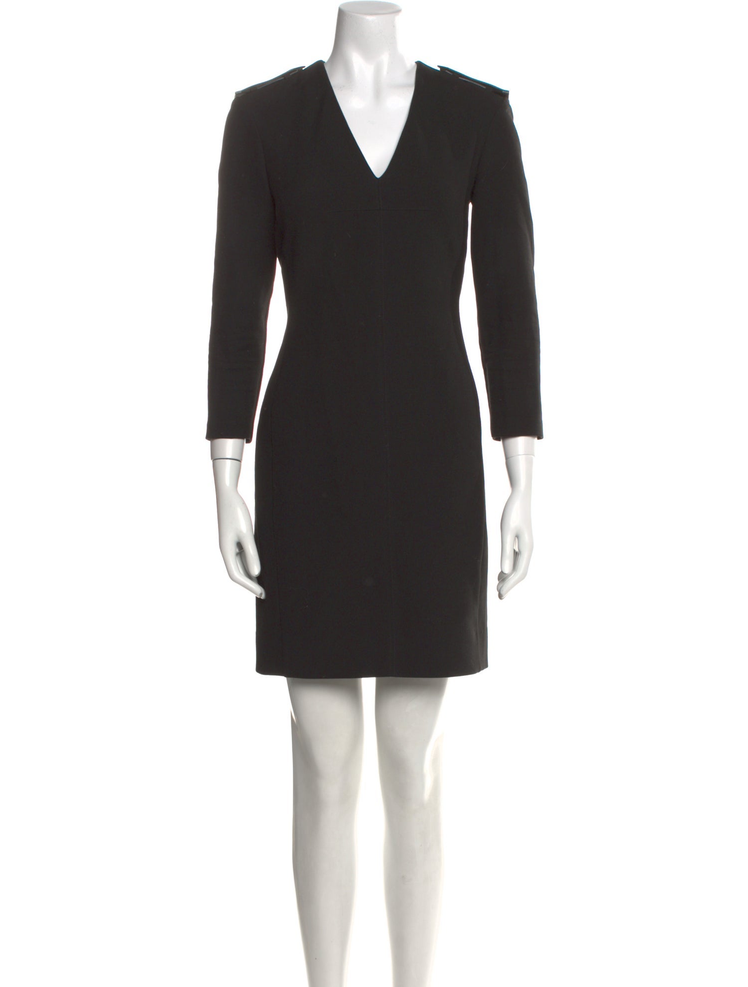 Burberry London V-Neck Mini Dress