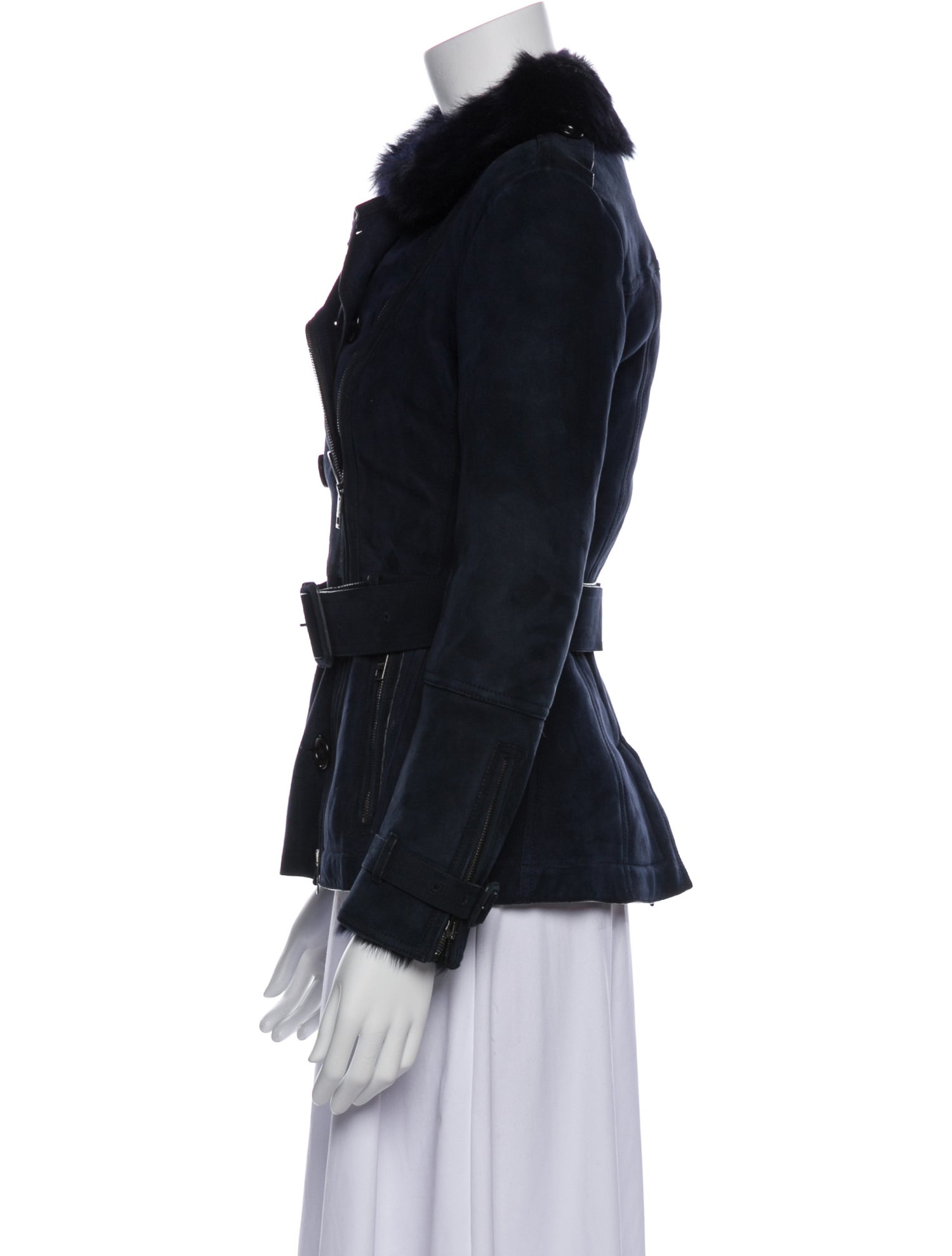 Burberry London Shearling Fur Jacket