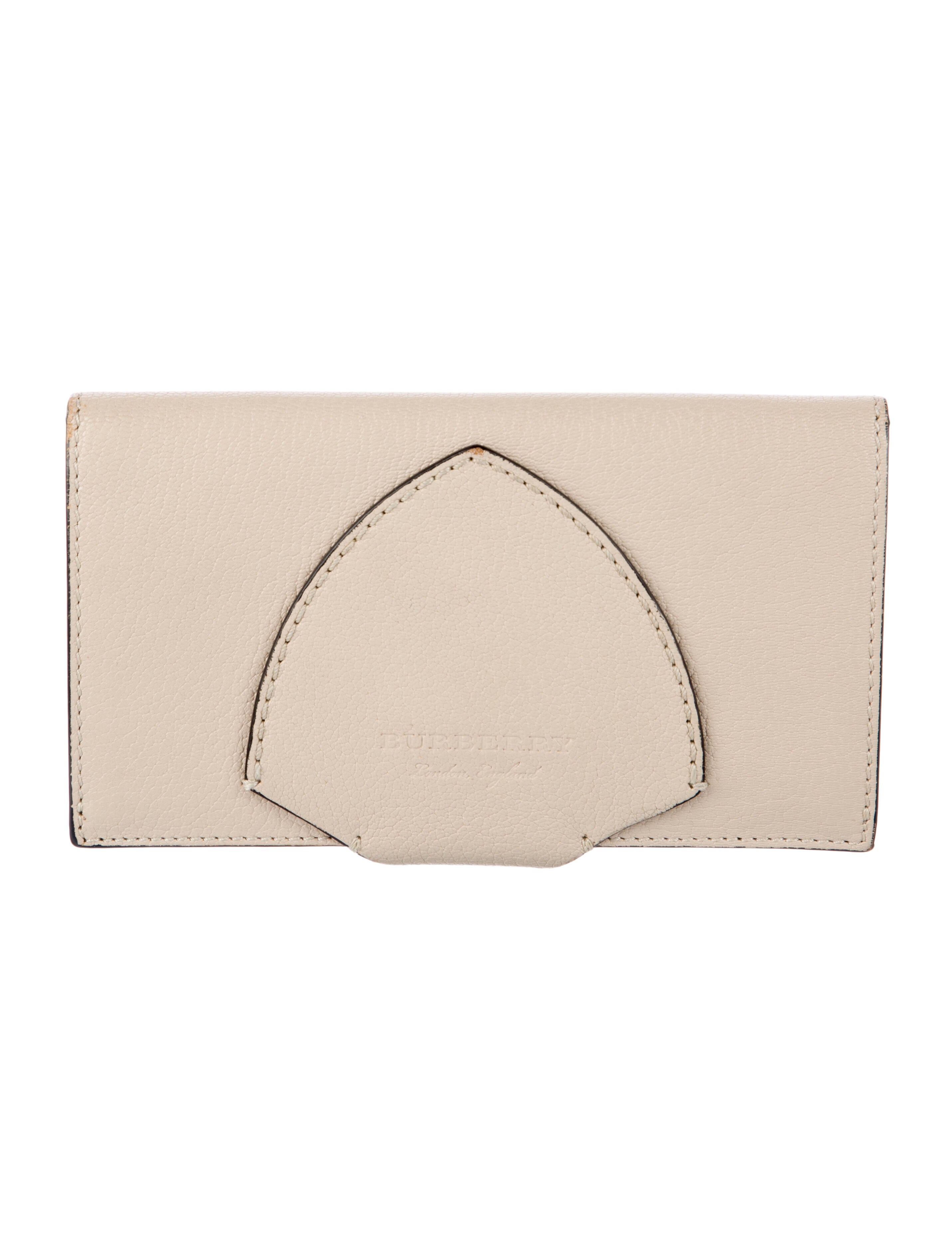 Burberry London Leather Continental Wallet