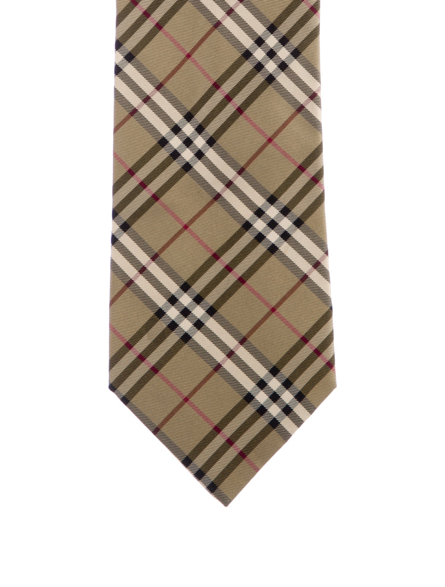 Burberry London Silk Patterned Tie