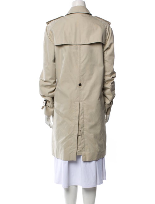 Burberry London House Check Pattern Trench Coat