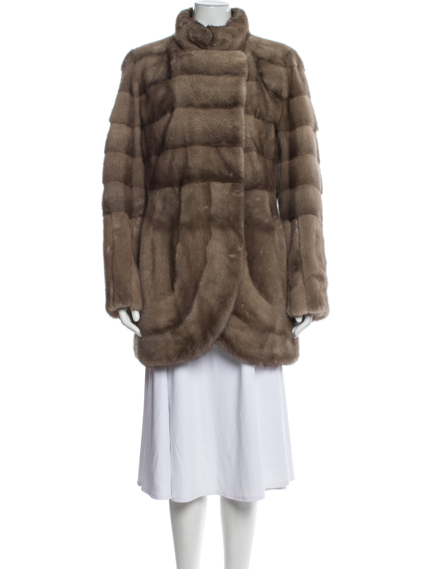 Burberry London Goat Fur Fur Jacket - Black Jackets