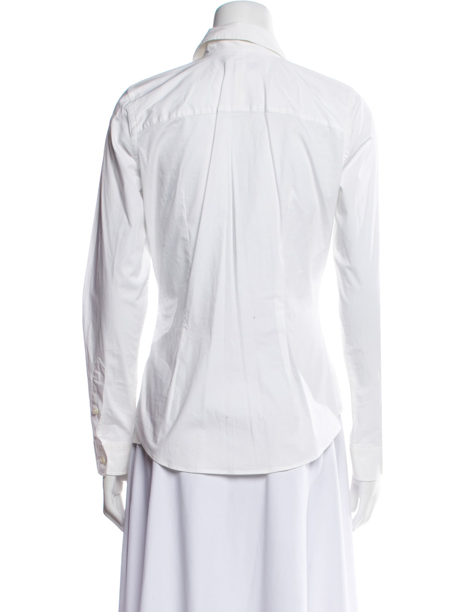 Burberry London Long Sleeve Button-Up Top