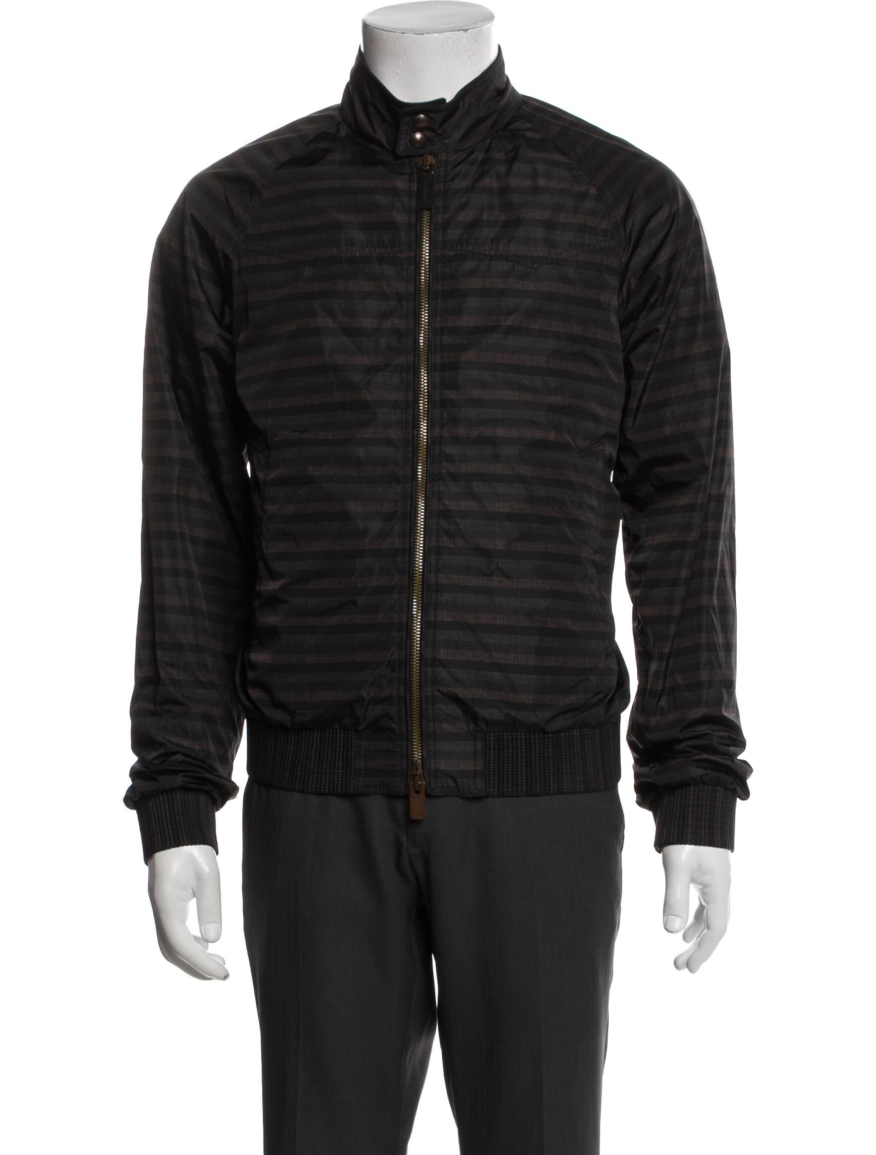 Burberry London Nova Check Pattern Puffer Coat