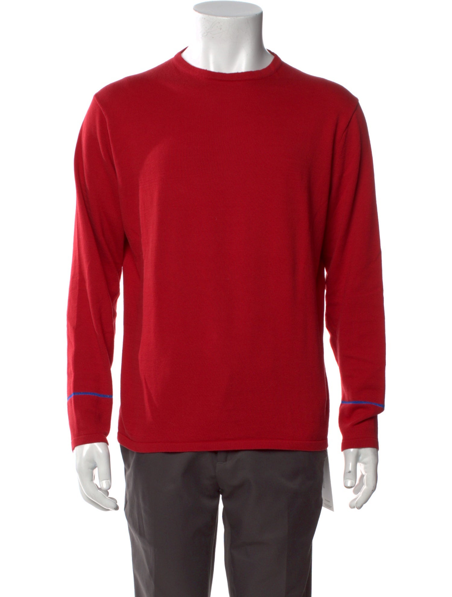 Burberry London Nova Check Pattern Crew Neck Pullover