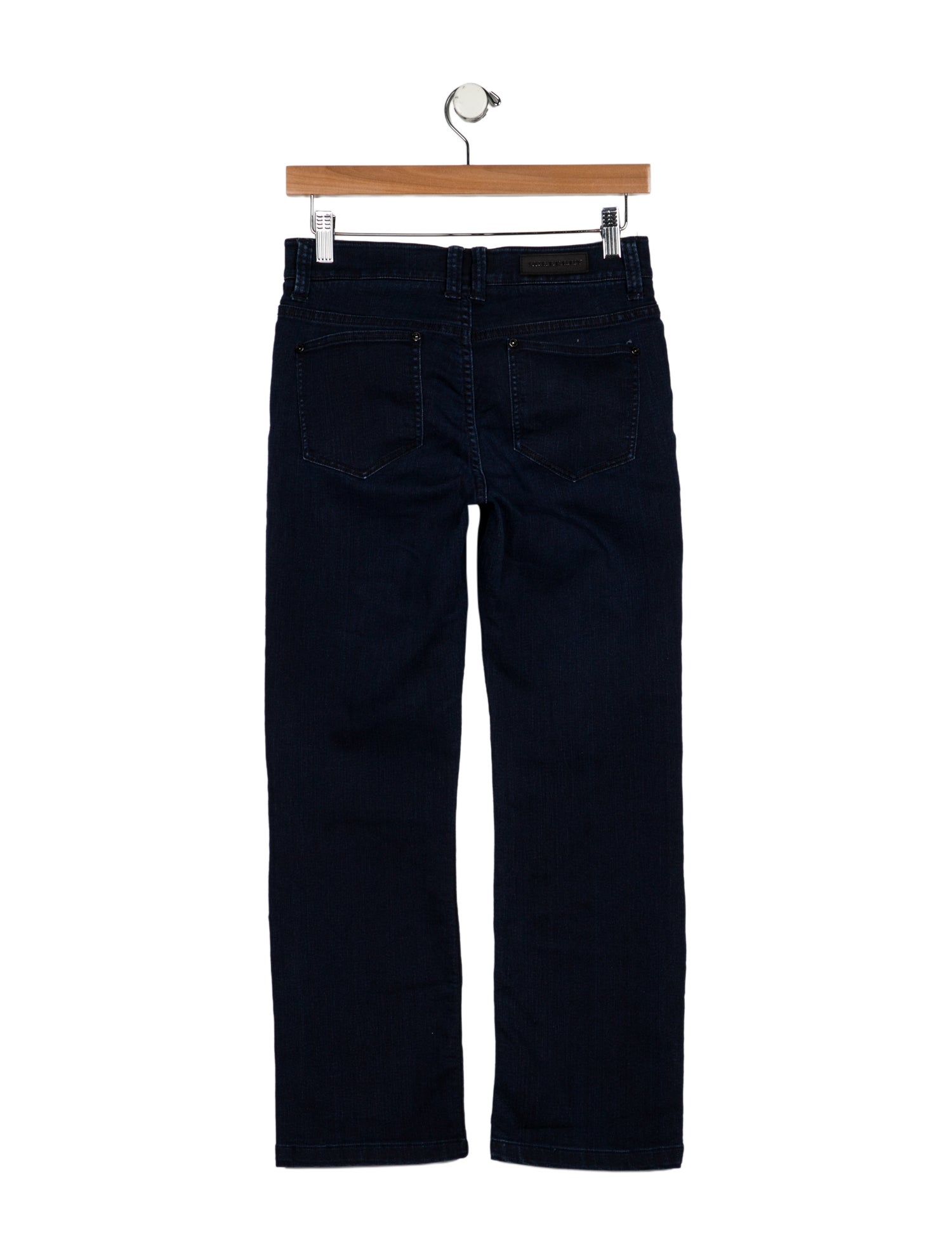 Burberry London Mid-Rise Straight Leg Jeans