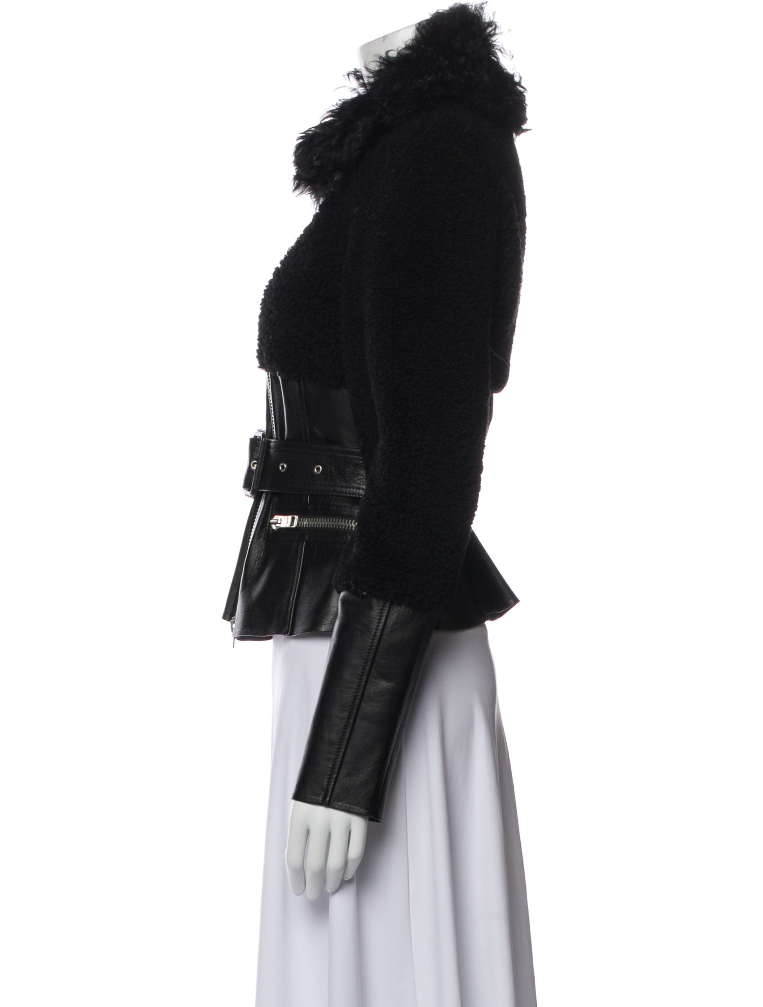 Burberry London Leather Biker Jacket