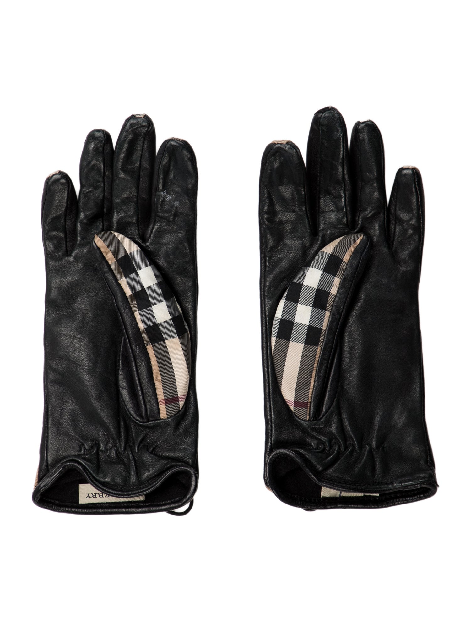 Burberry London Check Print Gloves