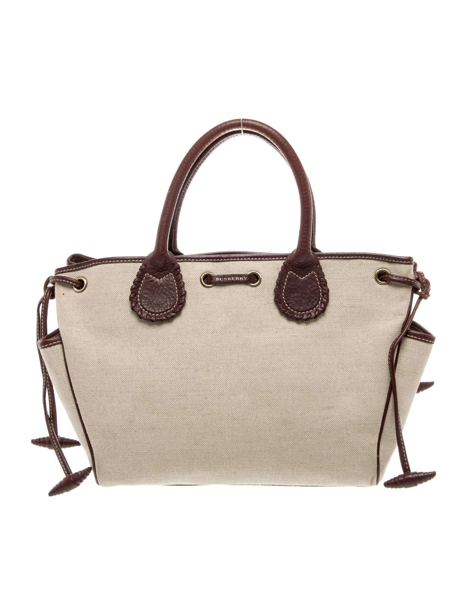 Burberry London Nova Check Top Handle Bag