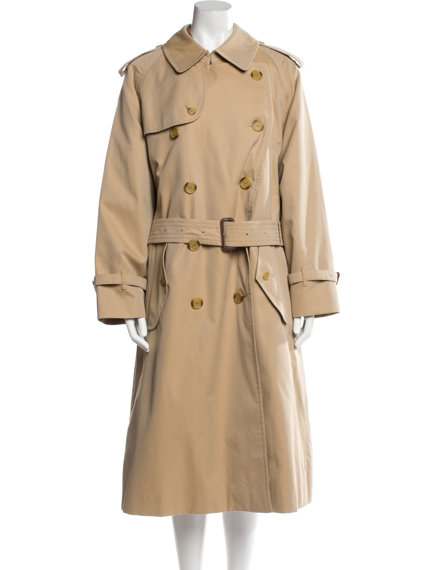 Burberry London Wool Trench Coat