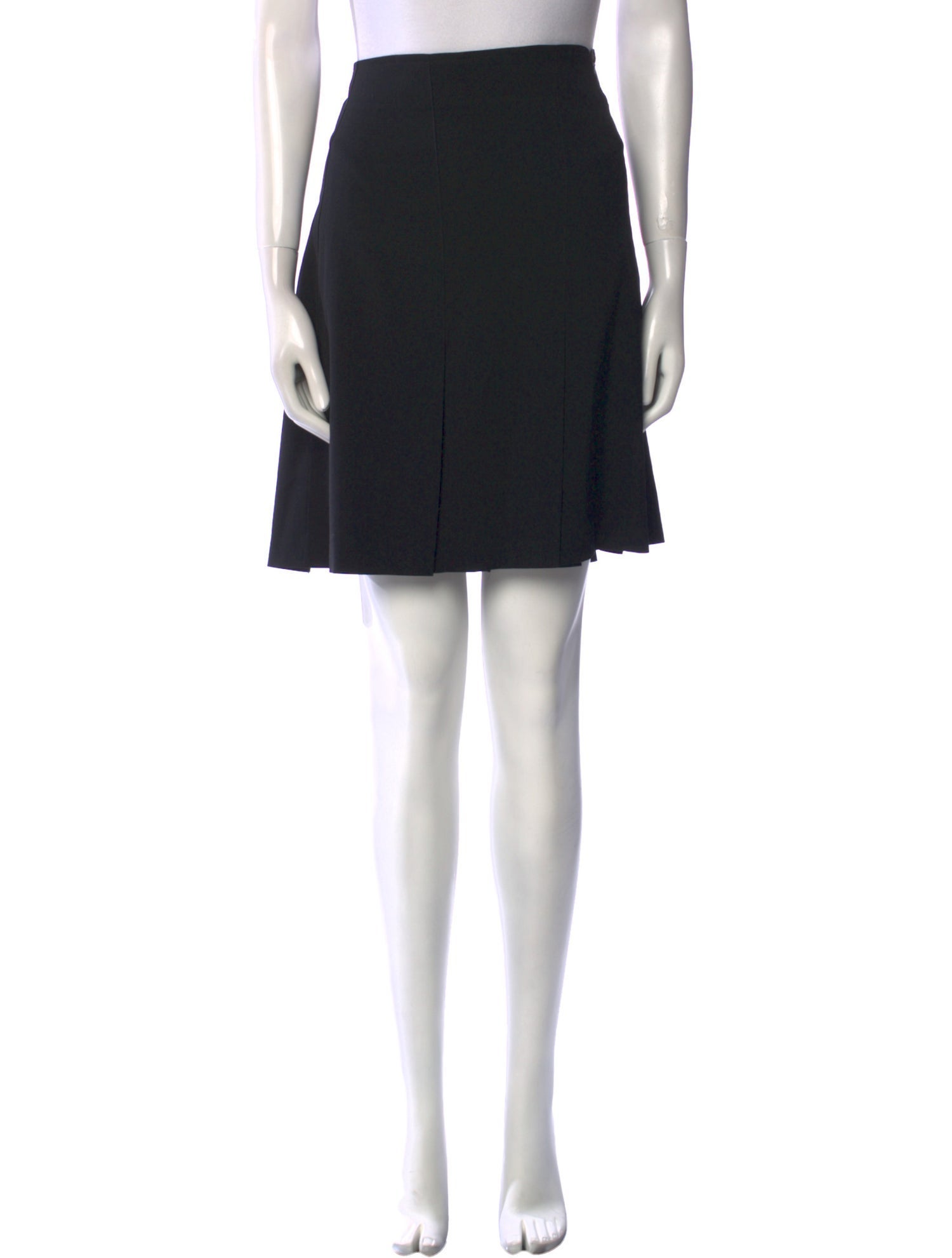 Burberry London Wool Knee-Length Skirt