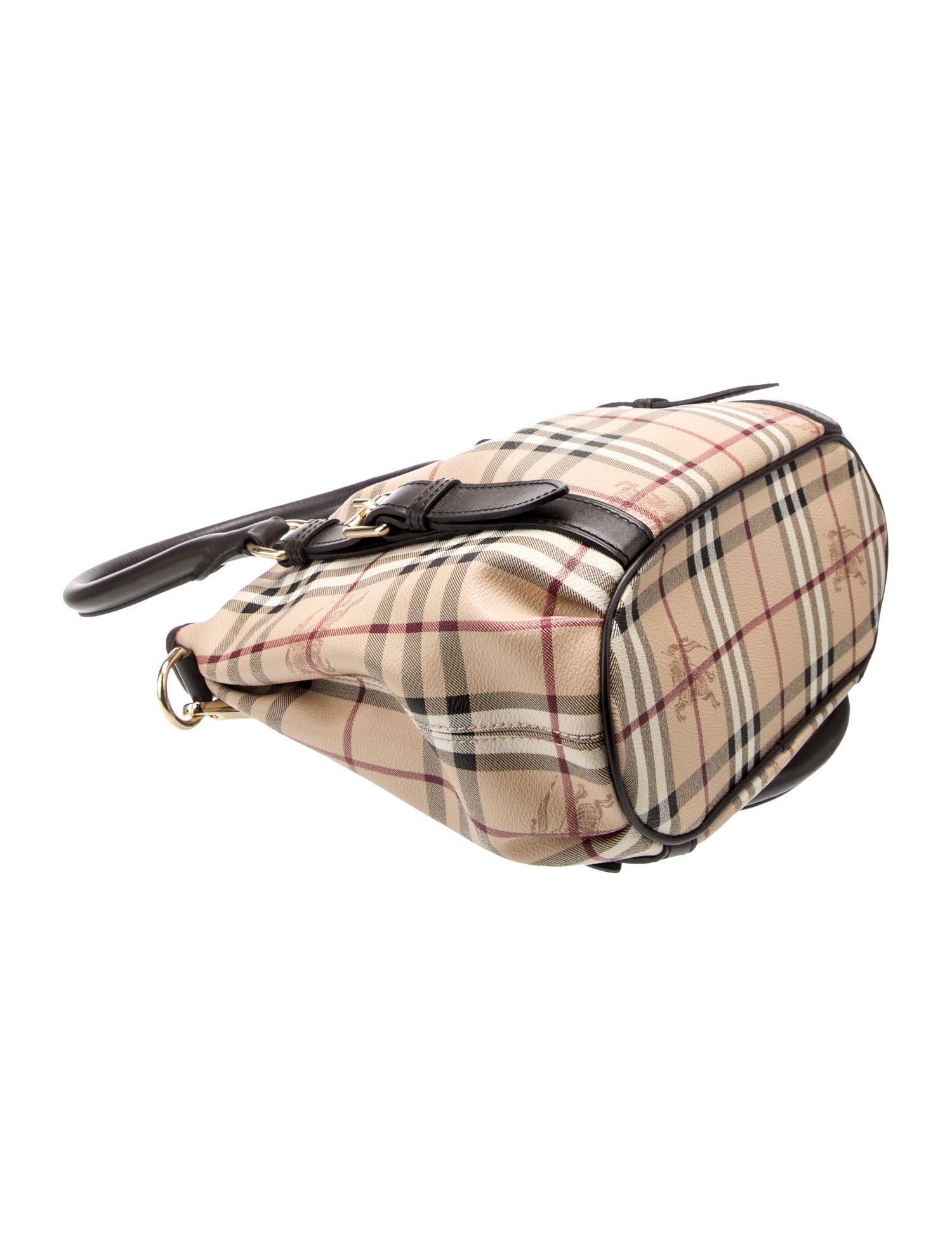Burberry London Haymarket Check Top Handle Bag