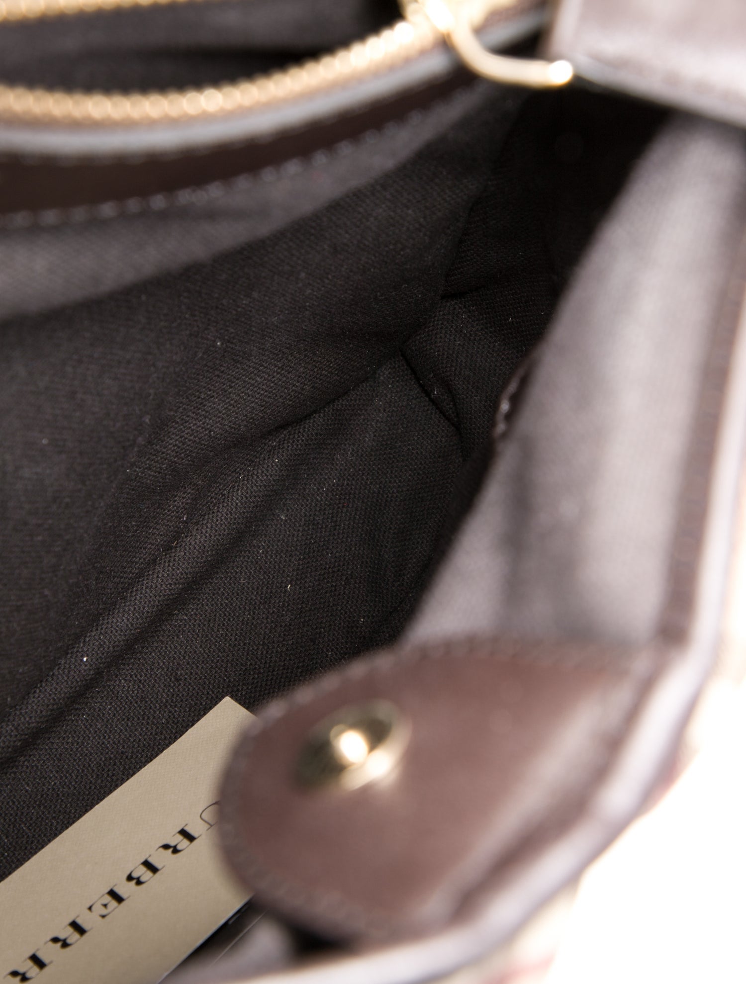 Burberry London Haymarket Check Top Handle Bag