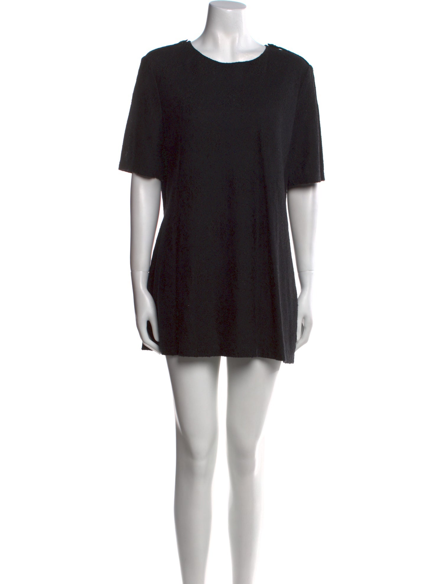 Burberry London Crew Neck Mini Dress