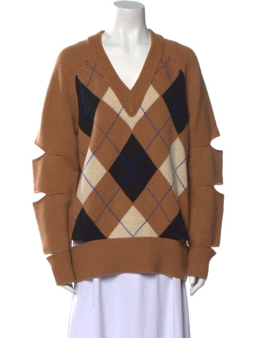 Burberry London Wool Printed Sweater