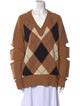 Burberry London Wool Printed Sweater