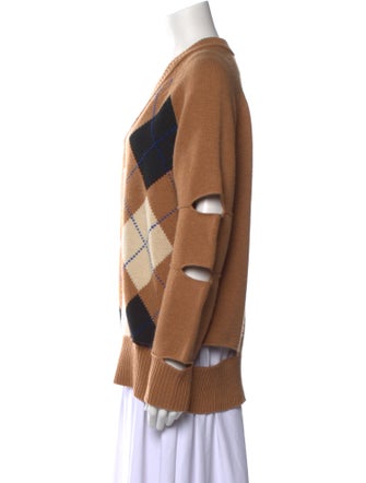 Burberry London Wool Printed Sweater