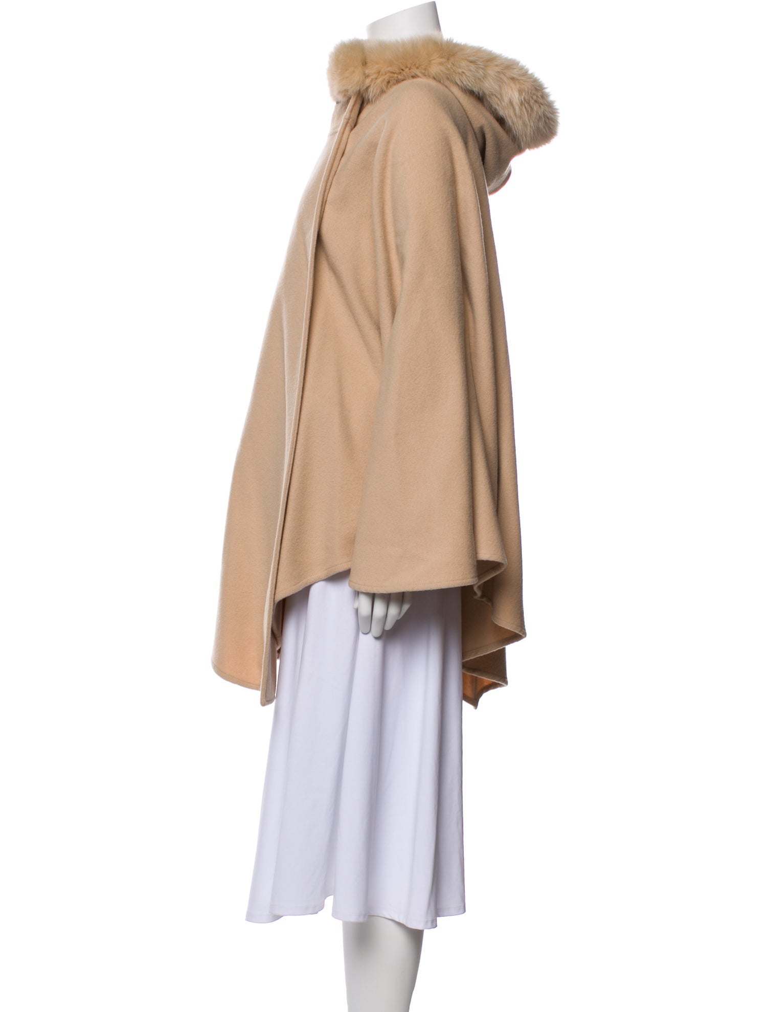 Burberry London Wool Fur Coat