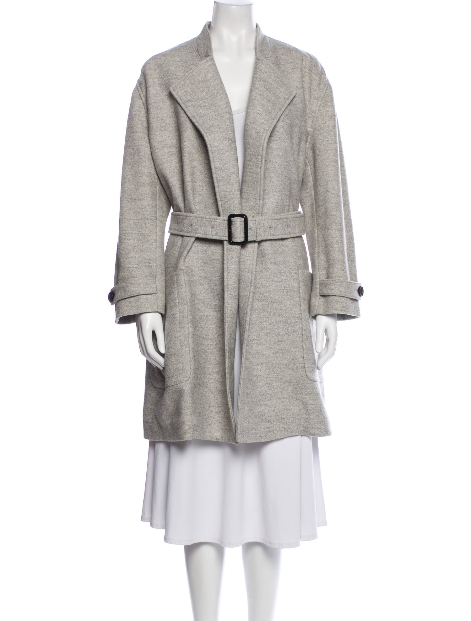 Burberry London Virgin Wool Trench Coat