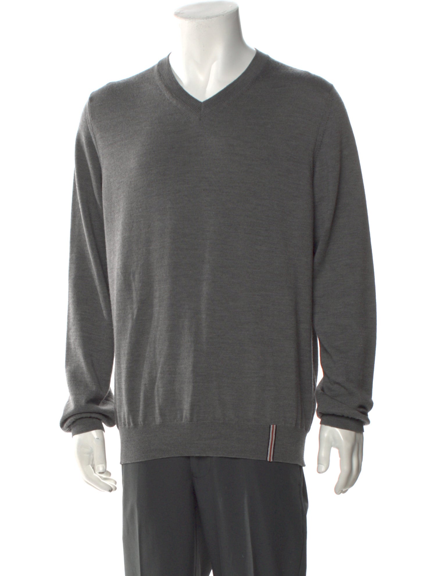 Burberry London House Check Pattern Merino Wool Pullover