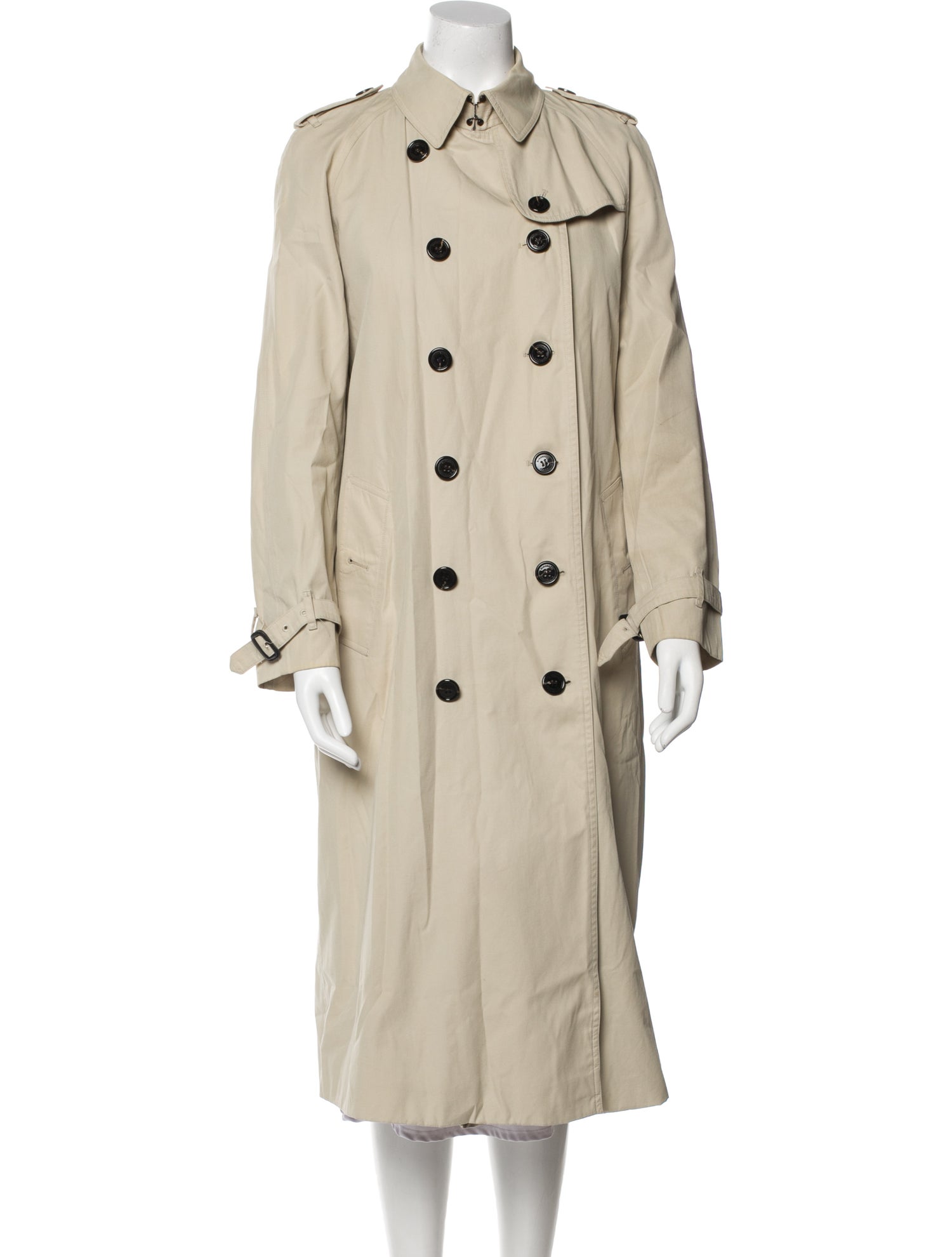 Burberry London Camel Hair Trench Coat