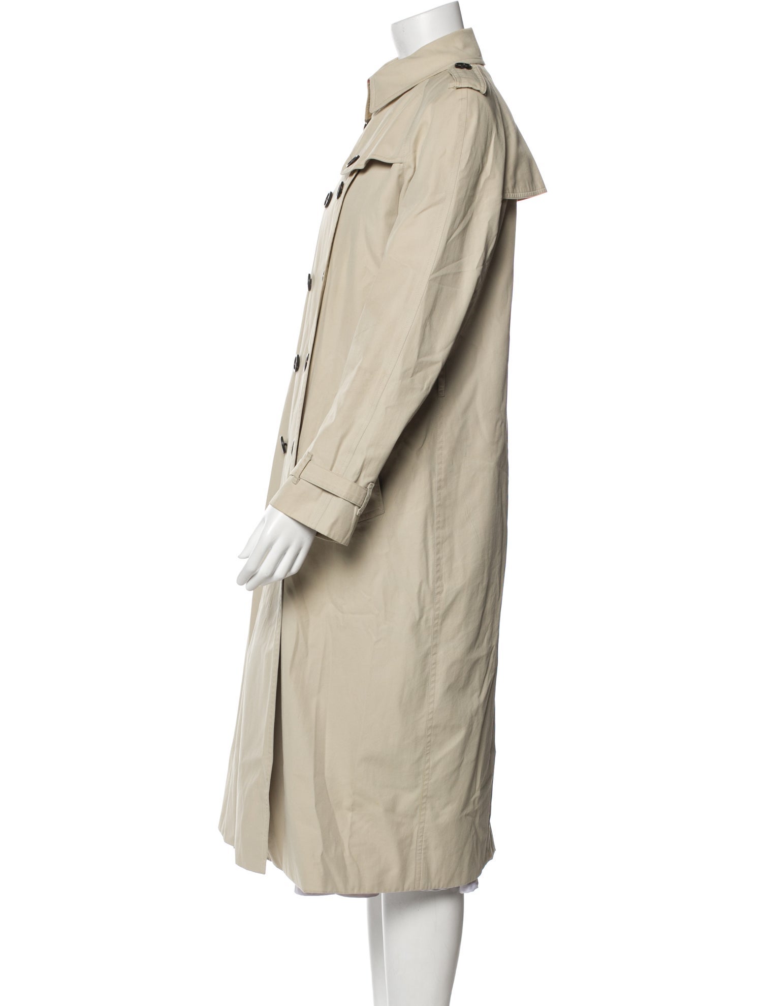 Burberry London Camel Hair Trench Coat