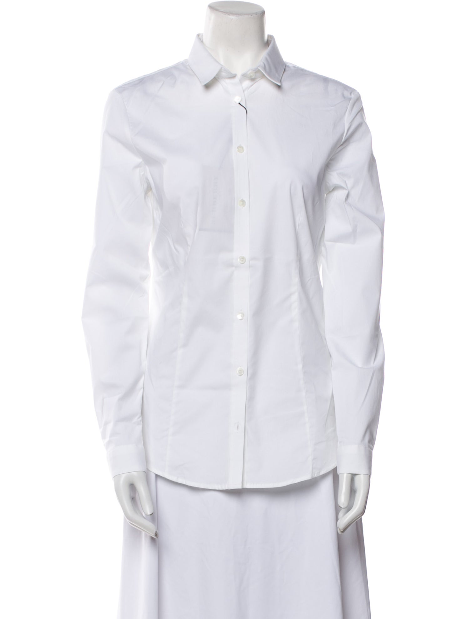 Burberry London Long Sleeve Button-Up Top w/ Tags